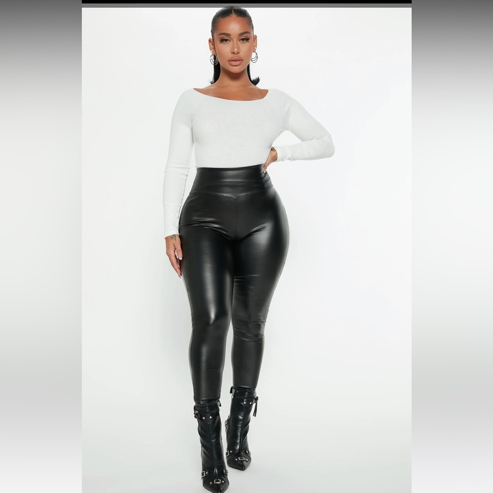 Fashion Nova Pleather Leggings
